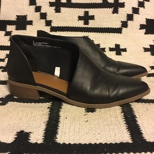 Vegan leather flats